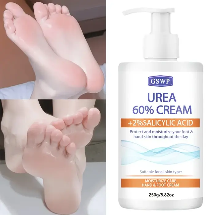 Crème hydratante pour les mains et les pieds GSWP à 60 % d'urée