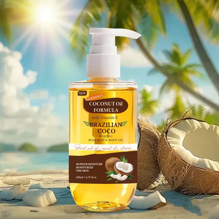 Huile de coco biologique pour la peau