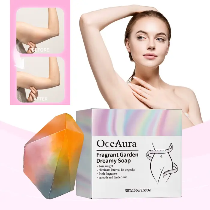 Savon OCEAURA Jardin Parfumé Rêveur Nettoyage en Profondeur et Élimination Efficace de la Saleté