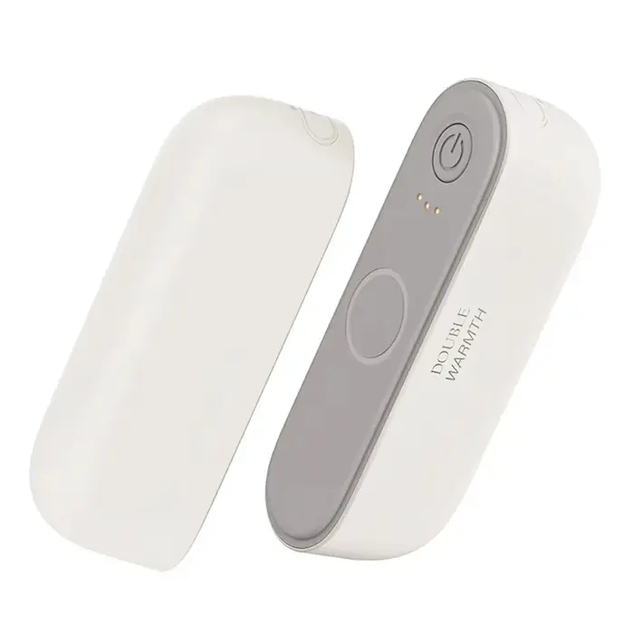 Chauffe-mains magnétique rechargeable double 6000 mAh