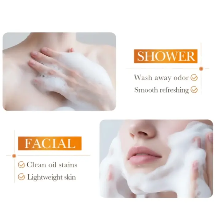 Savon nettoyant hydratant au lait et au miel 100g