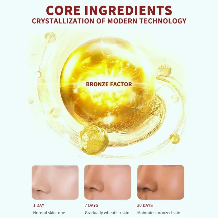 35ml Lotion de bronzage huiles corps bronzant auto-bronzant