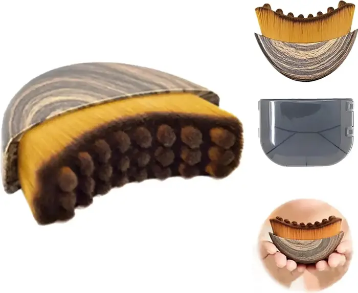 Nouvelle brosse de massage facial pour le soin du contour lymphatique avec boîte de rangement pour stimuler et sculpter le visage
