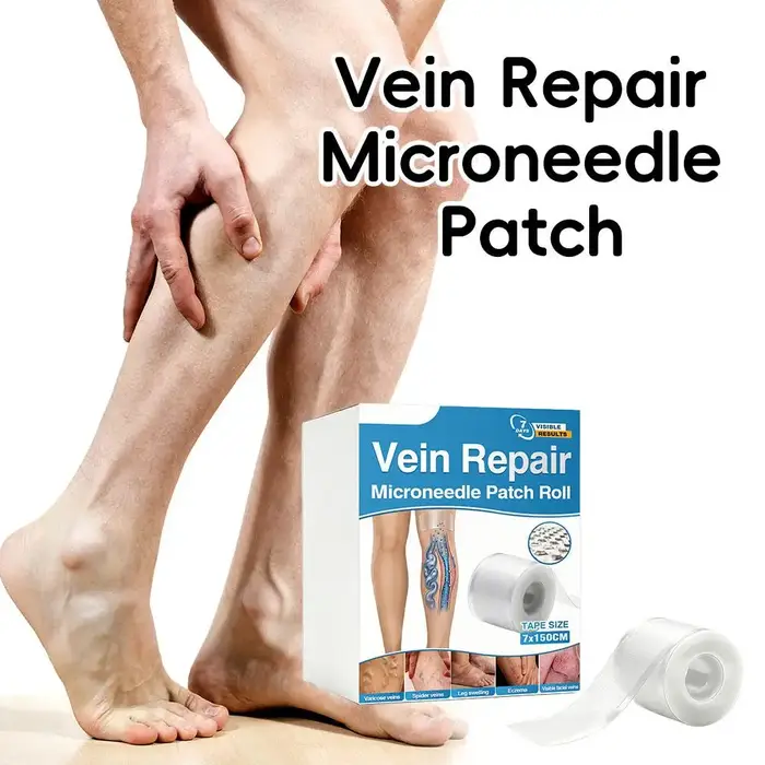 Rouleau de patchs micro-aiguilles réparateurs de veines