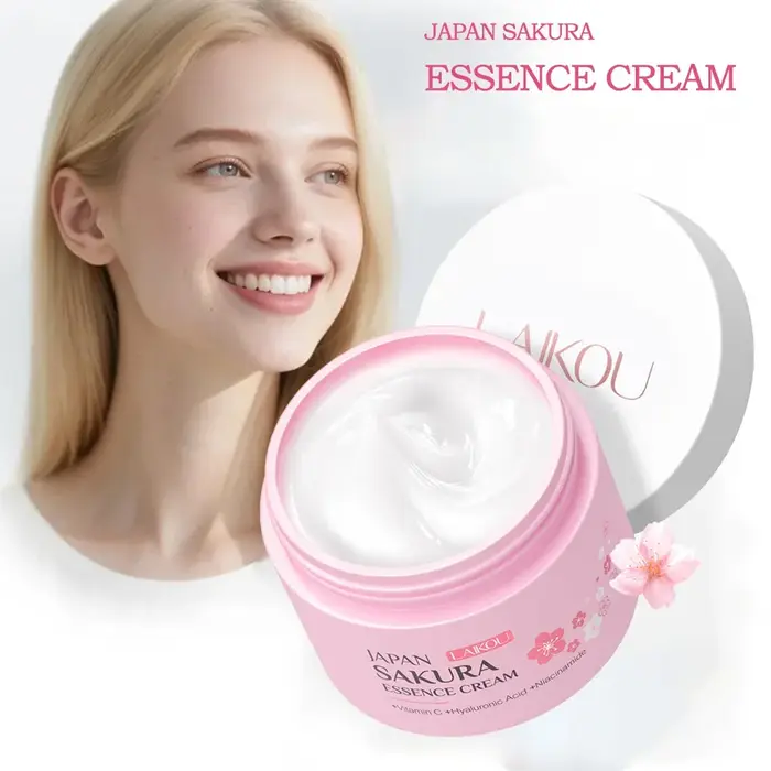 LAIKOU Sakura crème hydratante hydratante blanchissant nourrissant contrôle de l'huile hydratant et
