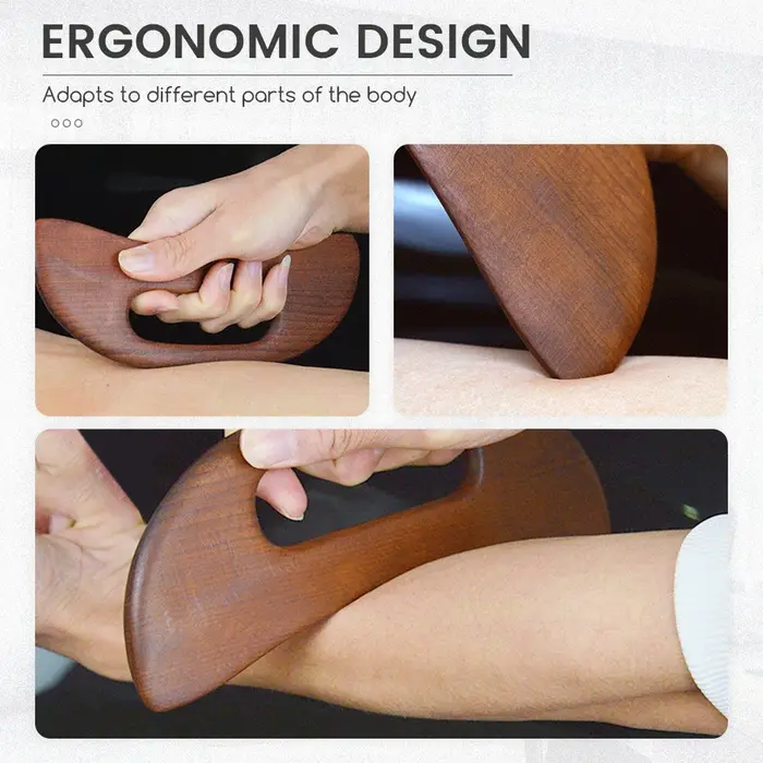 Soins de santé minceur Guasha conseil bois thérapie bâton de Massage Drainage lymphatique masseur grattage pour la Relaxation et la récupération