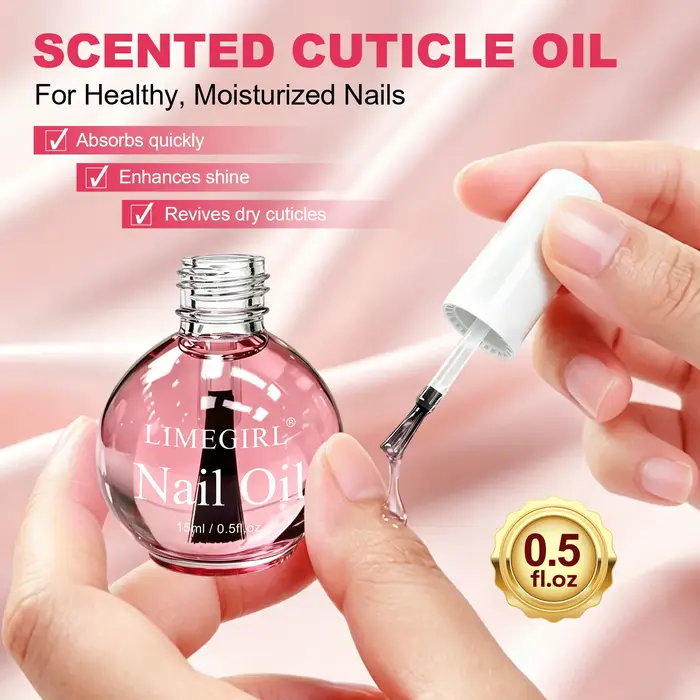 LIMEGIRL 6 Huiles pour cuticules parfumées
