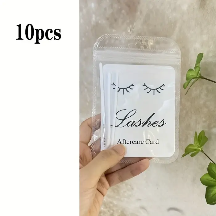 Kit professionnel de soins post-cils pour salons et étudios de cils, sans alcool ni parfum (présents