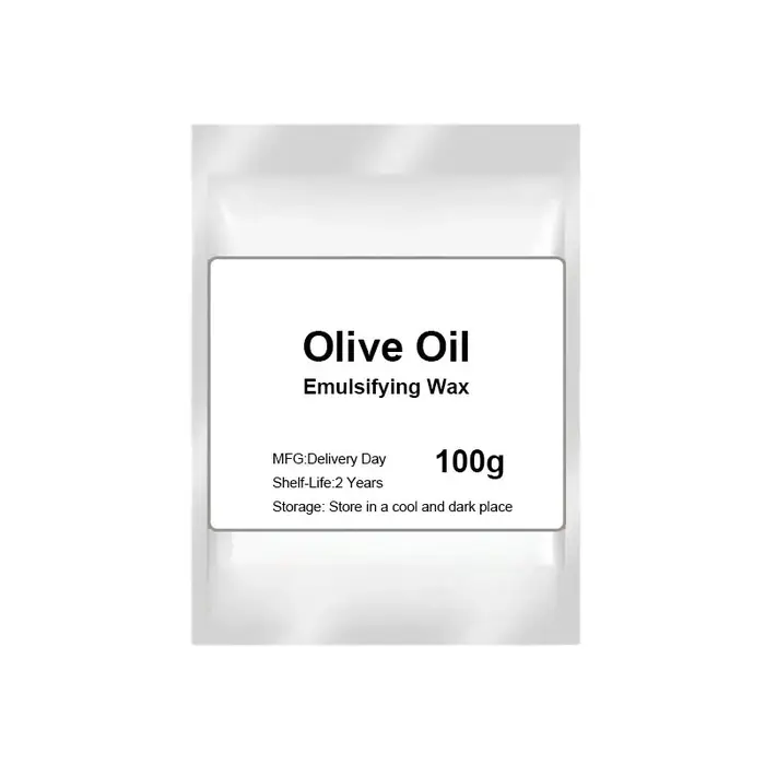 Cire émulsifiante à l'huile d'olive naturelle, matière première cosmétique pour soins de la peau DIY