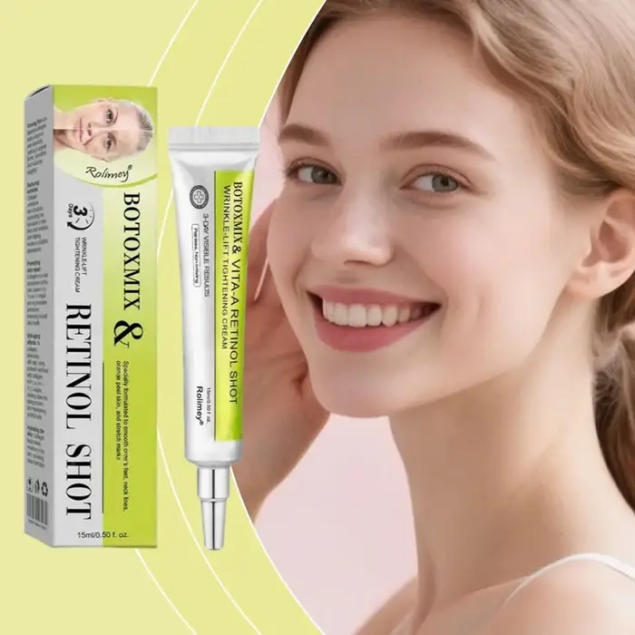 Crème raffermissante au rétinol antioxydant pour le visage et les yeux