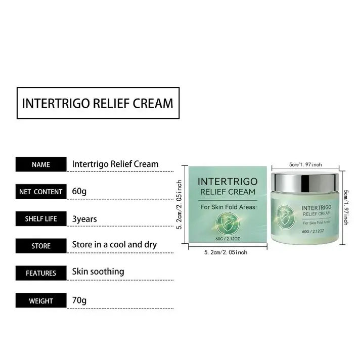 Crème Intertrigo Soin des Pli Cutanés