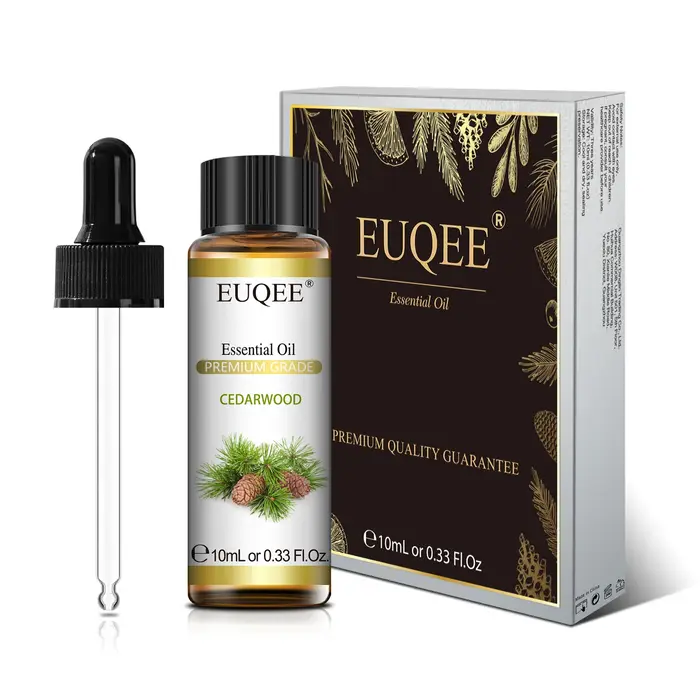 EUQEE 10ML huiles essentielles naturelles Eucalyptus menthe verte vanille lavande citron huile d'organo pour