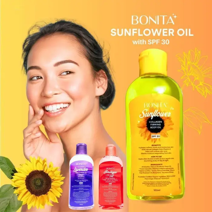 50/100ml Bonta naturel himalayen rose sel corps huile de Massage