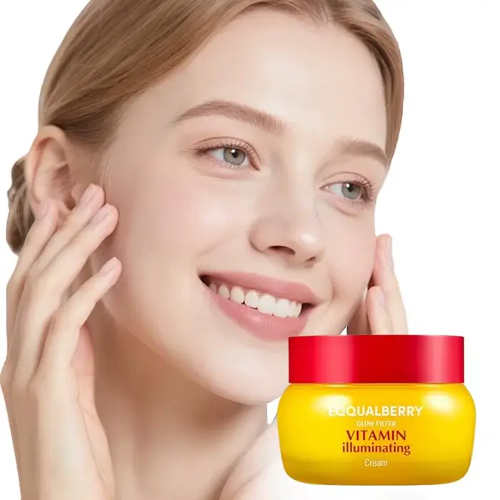 Crème Illuminatrice EQUILABERRY Glow Filter Vitamin : Éclaircit et Unifie le Teint