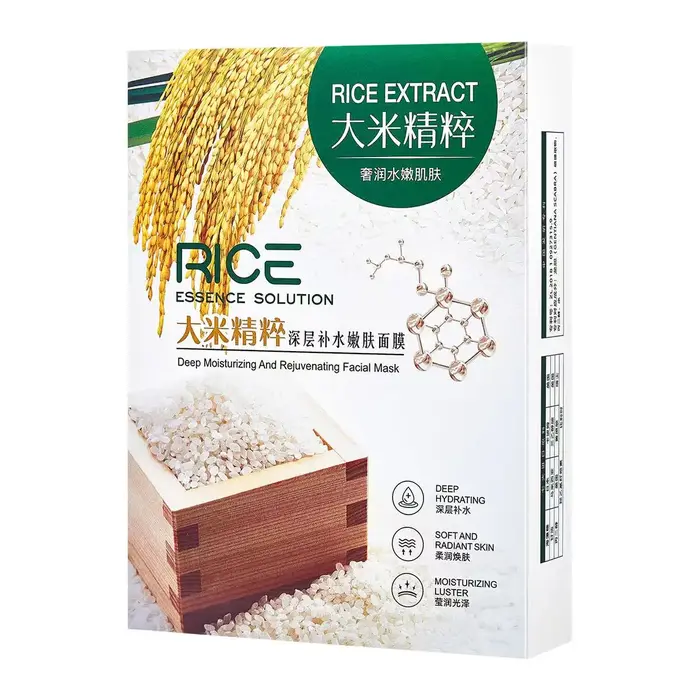 Masque hydratant à l'extrait de riz Moxiguimi