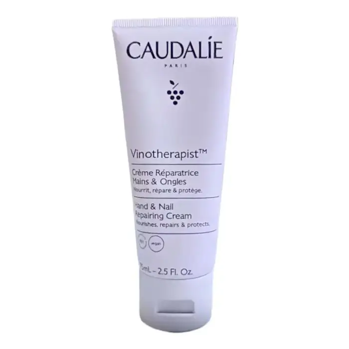 Crème réparatrice pour les mains aux pépins de raisin Caudalie, au beurre de karité et à l'huile de 