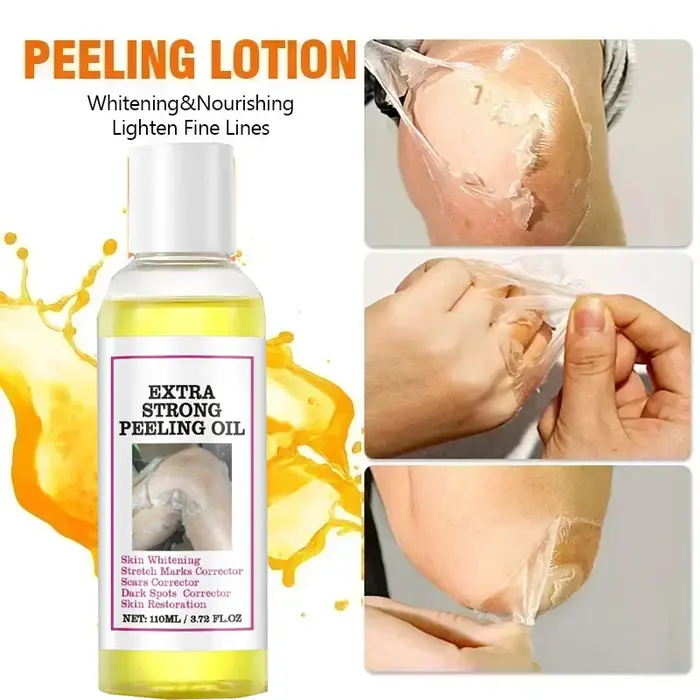 Huile de Lotion peeling jaune 100% bio