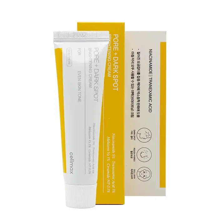 Crème Visage Éclaircissante Anti-Taches et Anti-Imperfections Celimax 35ml – Effet Blanchissant Dura