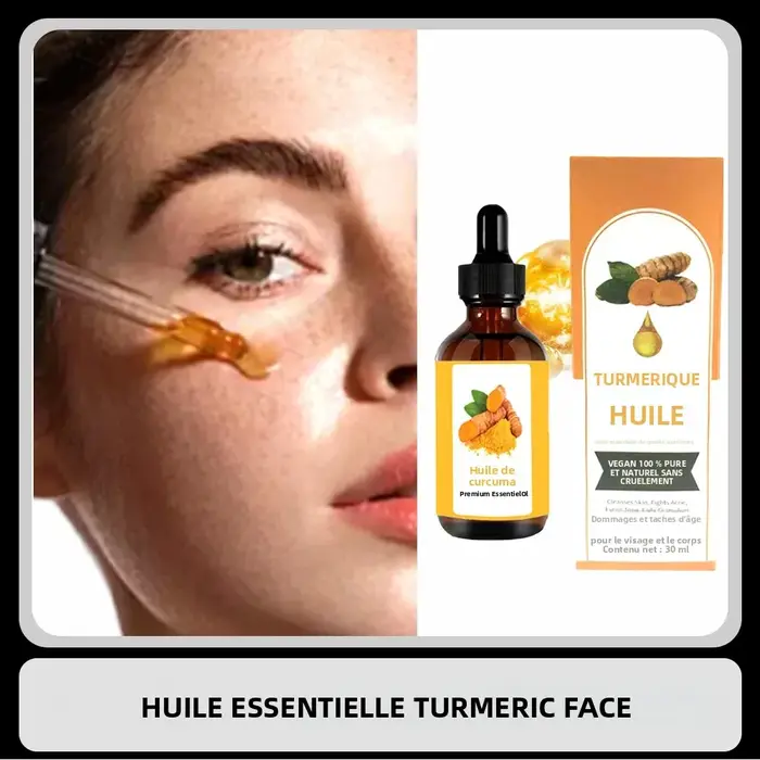 Sérum correcteur de curcuma pour le visage et le corps