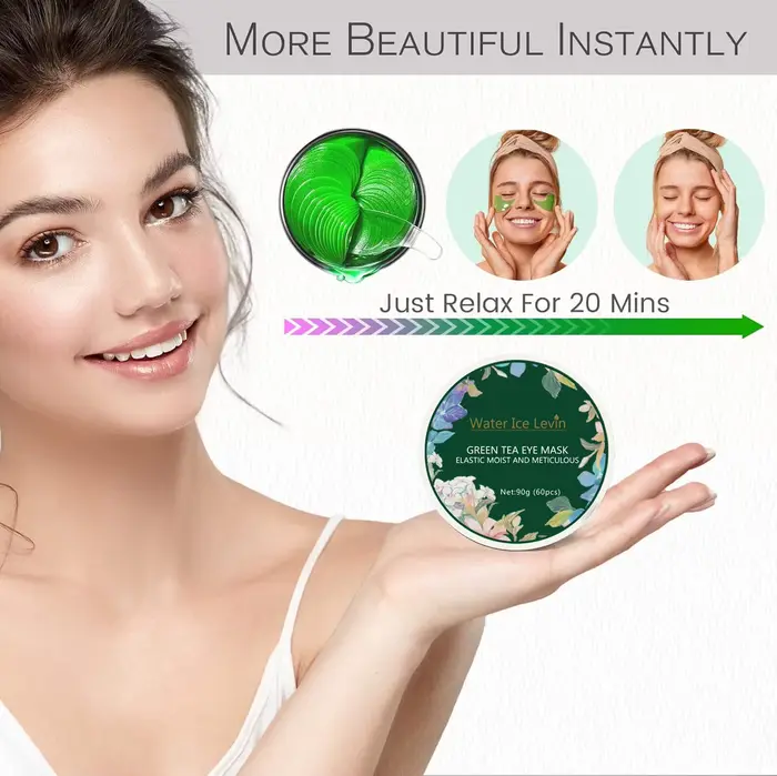 Masque pour les yeux au thé vert