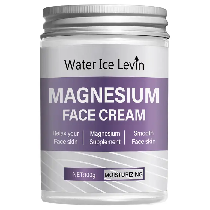 Crème pour le visage au magnésium, chlorure de magnésium de qualité supérieure, pénétration en profo