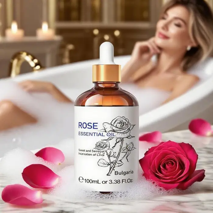 HIQILI huile essentielle Rose géranium Lavande Citronela arbre à thé vanille