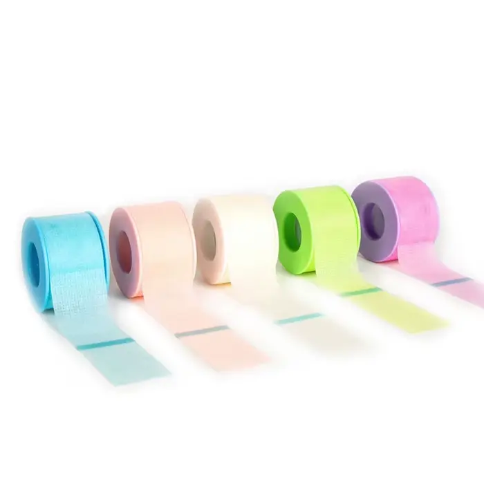 Bande d'extension de cils en Gel de Silicone, patchs sous les yeux, respirant, résistant aux sensibl