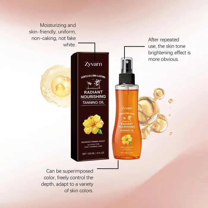 Huile de bronzage nourrissante