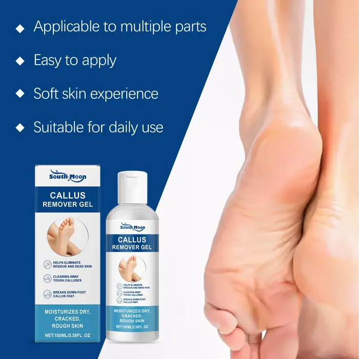 Gel dissolvant de callosités des pieds, hydratant, lisse, Anti-séchage, crème réparatrice du talon craquelé, adoucit les callosités, élimination des peaux mortes