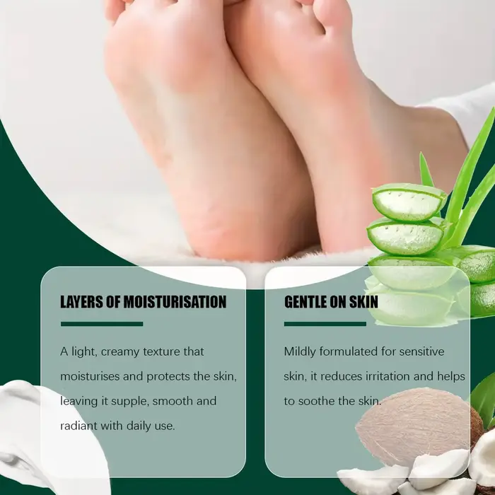 Crème pour les mains et les pieds à l'acide salicylique 40% d'urée + 2%