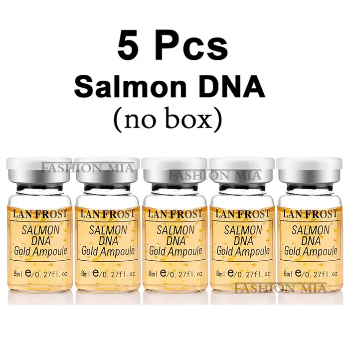 Corée 8ml saumon ADN débutant démarreur sérum Kit soins de la peau du visage pour hommes et femmes b