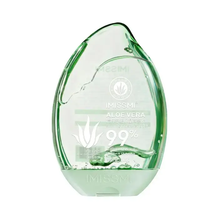 Gel apaisant et hydratant à 99 % d'aloe vera pour soulager les coups de soleil, crème nourrissante hydratante pour le visage et le corps, soin de la peau