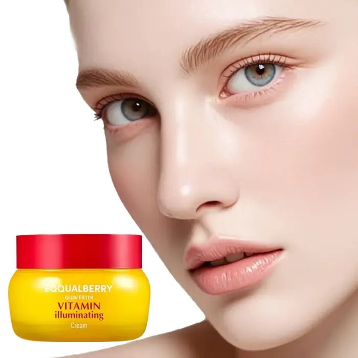 Crème Illuminatrice EQUILABERRY Glow Filter Vitamin : Éclaircit et Unifie le Teint