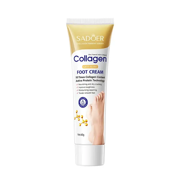 SAODER collagène pied crème pieds soins de la peau hydratant raffermissant nourrissant réparateur pi