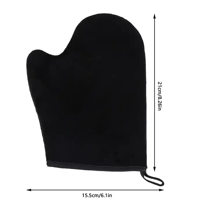 Gants de bronzage à doigts bruns