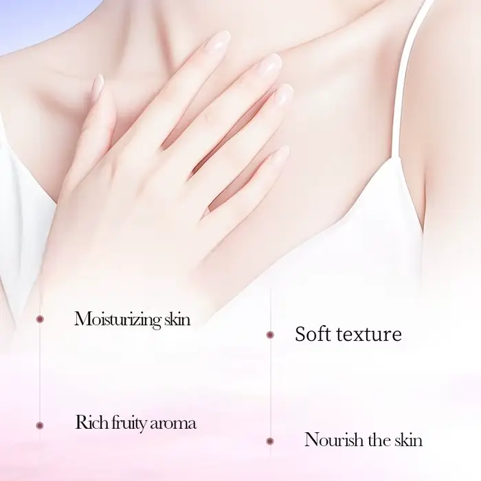Lotion corporelle à la fraise 180g