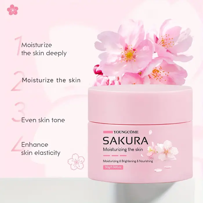 Crème à l'essence Sakura