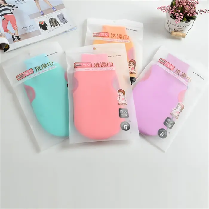 Gants exfoliants doubles