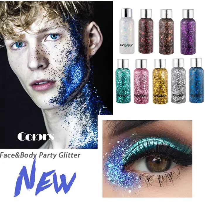 Lotion pour le corps à paillettes diamant