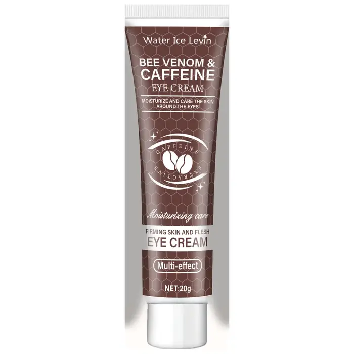Crème pour les yeux au venin d'abeille et à la caféine pour toute la peau – 20g, nourrit et resserre
