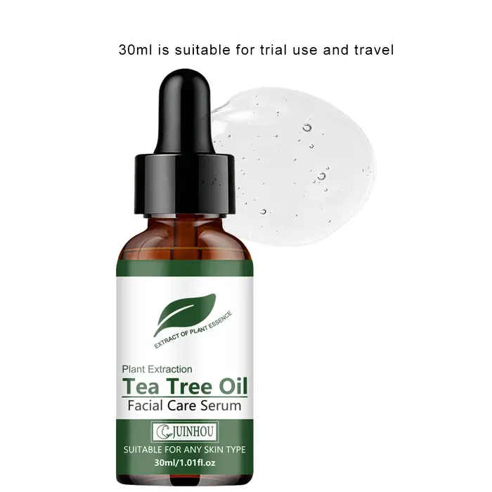Sérum hydratant pour le visage à l'huile de thé vert JUINHOU, éclaircit, lisse la peau, la rend rebo