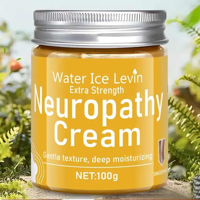 Crème de neuropathie extra résistante Water Ice Levin. Hydratant profond et doux pour les personnes âgées