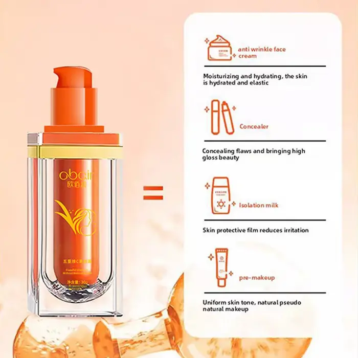Crème tonifiante à la vitamine C