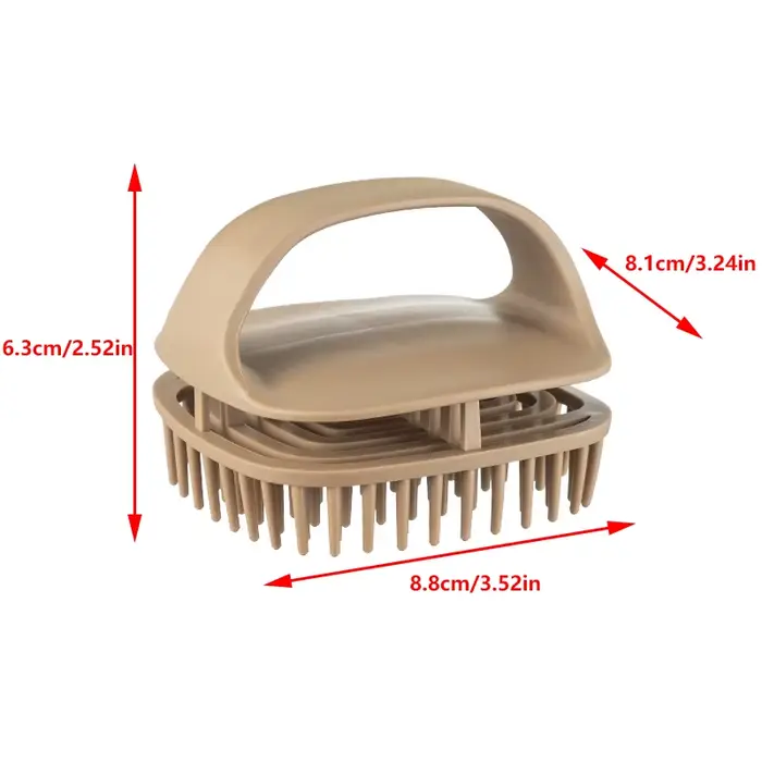 Brosse de bain pour shampoing