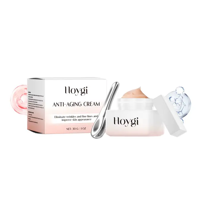 Hoygi crème Anti-âge rides avec raffermissement de la peau hydratant pour le visage cliniquement pro