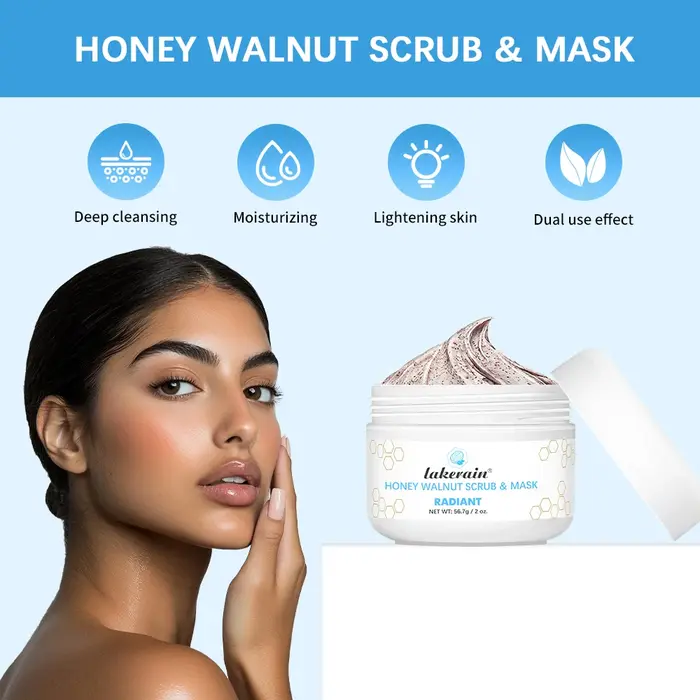 Gommage du visage et masque exfoliant