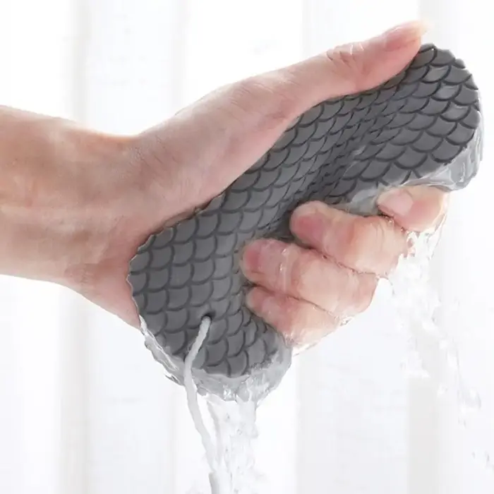 Éponge exfoliante - Éponge de bain douce pour le corps
