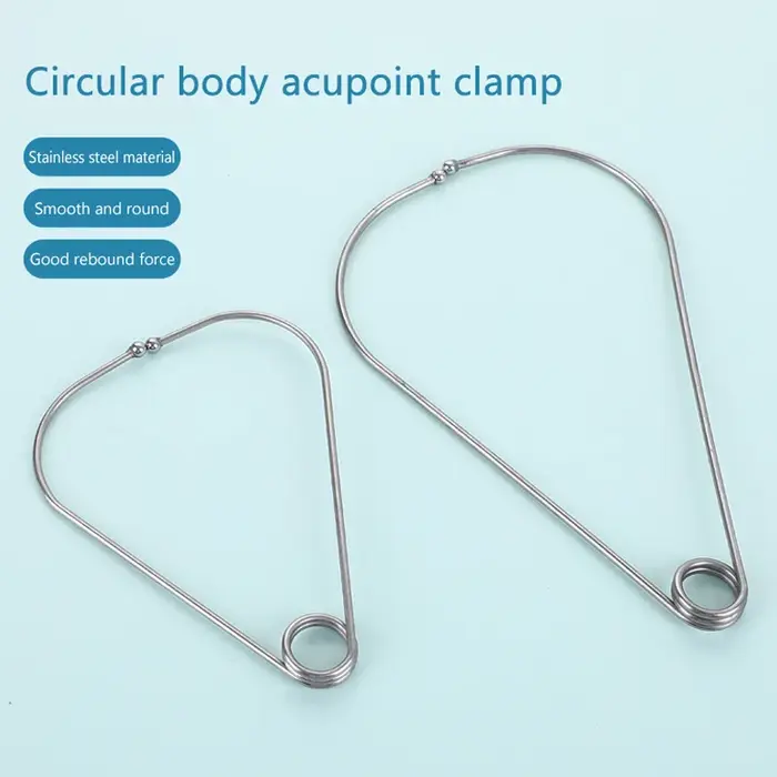 Pince de Massage en métal pour points d'acupuncture