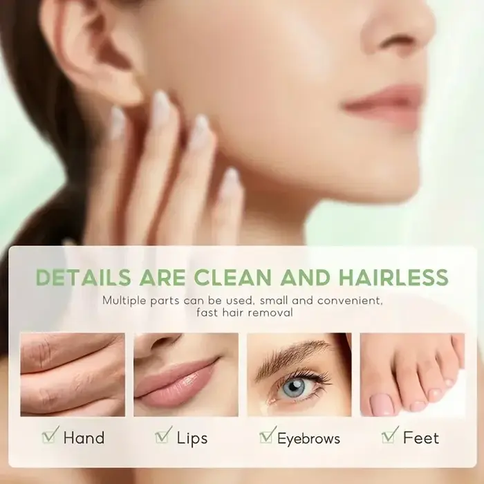 15 pièces/ensemble outil d'épilation bandes de cire épilation lingette autocollant pour visage jambe lèvre sourcil corps