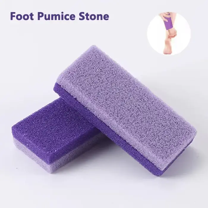 Pierre ponce pour gommage des pieds, lime pour les pieds, dissolvant de callosités et de peaux morte